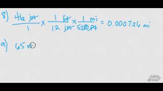 Dimensional Analysis Practice #2 - Answers Explained!