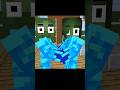 Monster School : When two Zombies meet together? (Ice Zombies) | Minecraft Animation #shorts