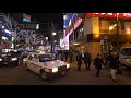 【4k】夜の札幌の散歩・すすきのから札幌駅まで