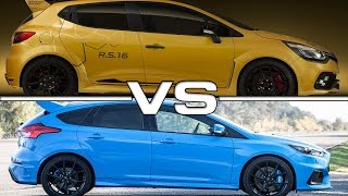 Renault Clio R.S. 16  vs Ford Focus RS