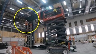 😲TRAGIC WORKPLACE ACCIDENT CAUSED BY A FORKLIFT