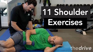 Exercises After Shoulder Surgery (Post-Op Week 9) | Peter Attia, M.D. & Kyler Brown, D.C.