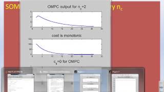 Optimal Predictive Control  4_8 - numerical examples and MATLAB