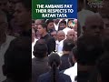 The Ambani Family Pays A Tribute To The Late Ratan Tata | Remembering Ratan Tata | N18S | CNBC TV18