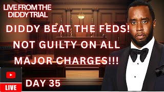 Live From Diddy Trial: DIDDY NOT GUILTY ON ALL MAJOR CHARGES! DIDDY WINS!