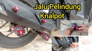 Review Jalu Knalpot dan Jalu Cover Knalpot Dan Cara Pemasangan Di Vario 125 - Hilmi Moto