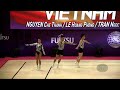 Vietnam (VIE) - 2022 Aerobic Worlds, Guimaraes (POR) - Trio Qualifications