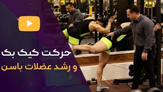 حرکت کیک بک ورشد عضلات باسن