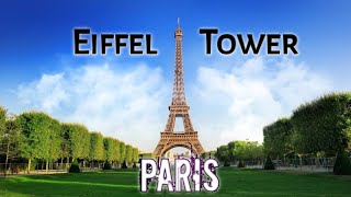 Eiffel Tower | Elevator Ride Top Floor | Walking Tour | Paris | France |