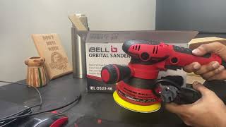 IBELL RANDOM ORBITAL SANDER [review/unbox]