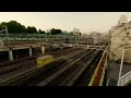 8k vr180 3d 多くの列車が行き交う上野駅の鉄道風景 a lot of trains coming in and out around ueno station in tokyo