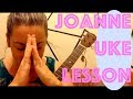 How to Play JOANNE ~ LADY GAGA Ukulele Lesson Chords Strumming