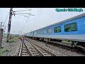 🔥wap 7 janshatabdi oervtakes wag 12 freight back to back fastest 130 kmph trains