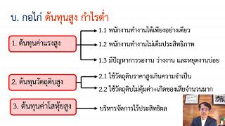 ลดต้นทุน เพิ่มประสิทธิผลของงาน EP 1 โดย ดร.ทอง BT.