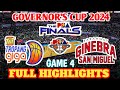 BRGY. GINEBRA vs TNT FULL GAME 4 HIGHLIGHTS PBA GOVERNOR'S CUP 2024