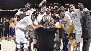 Warriors Crowned 2014-2015 NBA Western Conference Champions