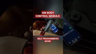 GM body control module self-programming mode #chevy #bcm #howto #hacks