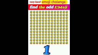 99.9% fail very hard level। find the odd emoji। emoji chalenge। paheliyan। #riddles #paheli #shorts