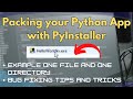 Packaging your Python app with PyInstaller