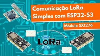 Como Comunicar Dois ESP32-S3 Usando LoRa e Módulo SX1276: Guia Completo