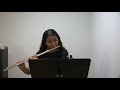 Divya Narayanan: Flute Jury – Spring 2020