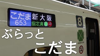 【travel】ぷらっとこだま　こだまで行く東海道新幹線・グリーン車への誘い / KODAMA super express from tokyo station to kyoto station