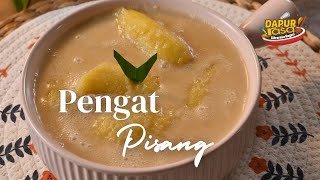 Pengat Pisang Lemak Berkrim, Resipi Tradisional Melayu