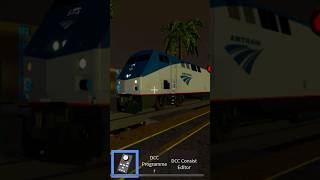 Amtrak 562 with 173 flys through CBV #robloxtrains #amtrak #173