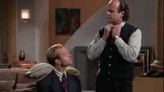 Frasier - Niles gets a nice bottle of wine