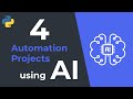 Build 4 Python Automation Projects With Machine Learning