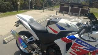 CBR250R走行動画in五ヶ山クロス