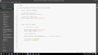 18 FlashData Codeigniter