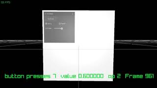 raylib gui in 3d!