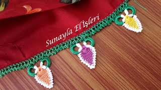 Bu motifler favoriniz olacak tığ oyası yapılışı