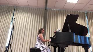 Mariah Gillespie Plays Schubert's Impromptu in E-flat Major, Op. 90, No. 2