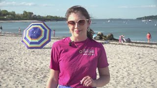 Willard Beach feels the record breaking heat