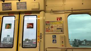 【ロングレールの音を響かせスムーズに5駅連続通過！】ホリデー快速おくたま6号東京行き　三鷹〜新宿　車内映像　E233系0番台