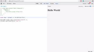 Getting started with React Stateless Components