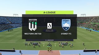 FIFA 22 | Western United vs Sydney FC - A-League | Gameplay
