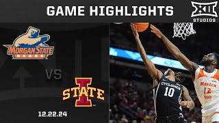 Morgan State vs. #3 Iowa State Game Highlights | 2024-25 Big 12 Men's Basketball