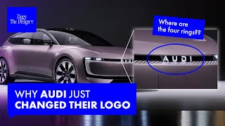 Why AUDI CHANGED THEIR LOGO