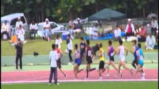 第４８回国頭郡陸上大会（４０代男子８００Ｍ決勝）宜野座村