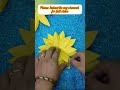 sunflower | how to make sunflower | paper craft #shorts