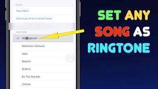 How to set any Song as RINGTONE on iPhone (free tricks)