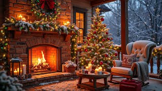 Cozy Christmas Music With Fireplace🎅Relaxing Christmas Classic Music 🎁Merry Christmas