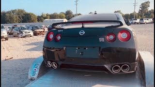PICKING UP MY NISSAN GTR FROM COPART