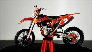 Replica Motocross Bike Model - KTM Ryan Dungey 450 SX-F - 360° Video