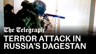 Russia attack: gunmen kill police officers as church and synagogue targeted