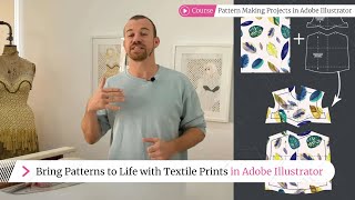 Visualise Your Designs: Adding Textile Prints to Patterns in Adobe Illustrator!