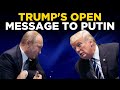 Donald Trump LIVE: Trump's Message To Putin | Trump Speech LIVE | Putin News LIVE | US News LIVE